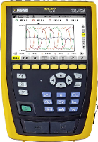 Chauvin Arnoux CA 8345 Netwerkanalyser 3 fasig Grafisch display, Met logger