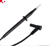 Chauvin Arnoux Meetsnoer 4mm veiligheidsstekker 4mm veiligheidsbus 0.85 M Zwart 1 stuk(s)