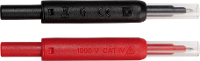 Chauvin Arnoux Stekker CAT IV 1000 V Rood, Zwart 1 stuk(s)