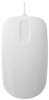 CHERRY Active KEY MMS AK PMH3 Corded Muis Kabelgebonden Infrarood Wit 3 Toetsen 1000 dpi Siliconemembraan volledig verzegeld (IP68), Ergonomisch, Geluidsarme