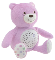 Chicco First Dreams beer met projector   roze