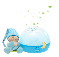 Chicco welterusten ster projector blauw met muziek