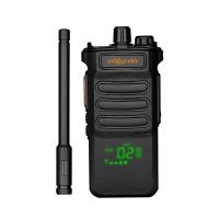 Chierda CD108 10W Mini Walkie Talkie Oplaadbare Lange Afstand Draagbare Tweerichtingsradio Ham Radio UHF VHF voor Jacht