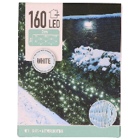 Christmas lights Kerstverlichting lichtnetten/netverlichting 200 x 100 cm helder wit