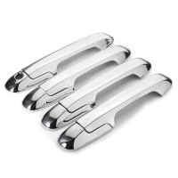 Chrome Plated Door Handle Covers Trim Kit For Honda Accord 2003 2007