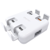 Chuwi Hi Dock Qc3.0 4 Usb Ports Smart Dustproof Desktop Charger Adapter Dock Stand Eu/us Plug