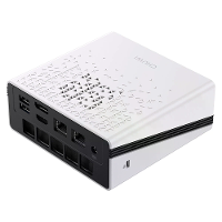 CHUWI UBox Mini PC AMD Ryzen 5 6600H 6 cores 12 threads 16GB DDR5 512GB SSD WIFI 6 BT5.3 Windows11 Pro Drievoudige Scher