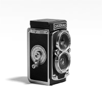 CHUZHAO Vintage Digitale Camera 12MP Foto 1080P Video 1,54 Inch Scherm Compact Ontwerp Oplaadbare Batterij Retro Stijl C