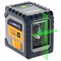 CIGMAN CM G02/CM G02A Laserwaterpasgereedschap 2 Lijnen 510 530nm Groene Laser IP54 30M Bereik Hoge Nauwkeurigheid Oplaa