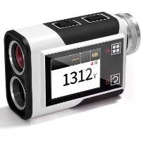 CIGMAN Golferangefinder 1312 Yards Hellingscompensatie 2,4 Inch Touchscreen 6X Vergroting Vlagvergrendeling Trilling Opl