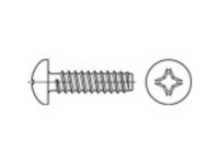 TOOLCRAFT 145067 Lenskop plaatschroeven 2.9 Mm 16 mm Kruiskop Phillips DIN 7981 Staal Galvanisch verzinkt 100 stuk(s)