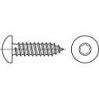 TOOLCRAFT 145171 Lenskop plaatschroeven 4.8 Mm 38 mm T profiel DIN 7981 Staal Galvanisch verzinkt 250 stuk(s)