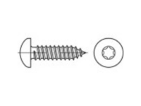 TOOLCRAFT 145210 Lenskop plaatschroeven 6.3 Mm 90 mm T profiel DIN 7981 Staal Galvanisch verzinkt 250 stuk(s)