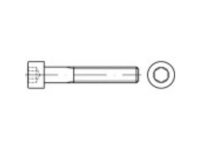 TOOLCRAFT 147423 Cilinderkopschroef M10 55 mm Binnenzeskant (inbus) Staal Gelamelleerd gecoat 100 stuk(s)