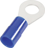 Cimco 180038 Ringkabelschoen Dwarsdoorsnede (max.): 2.50 Mm² Gat diameter: 6.5 Mm Deels geïsoleerd Blauw 1 stuk(s)