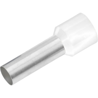 Cimco 187001 Adereindhulzen 0.5 Mm² Deels geïsoleerd Wit 100 stuk(s)