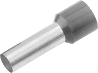 Cimco 187006 Adereindhulzen 0.75 Mm² Deels geïsoleerd Grijs 100 stuk(s)