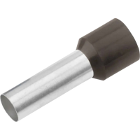 Cimco 187014 Adereindhulzen 1.5 Mm² Deels geïsoleerd Zwart 100 stuk(s)