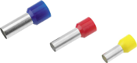Cimco 187022 Adereindhulzen 6 mm² Deels geïsoleerd Geel 100 stuk(s)