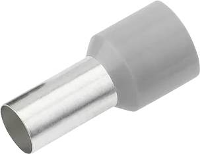 Cimco 187123 Adereindhulzen 2.5 Mm² Deels geïsoleerd Grijs 100 stuk(s)
