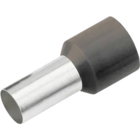Cimco 187134 Adereindhulzen 25 mm² Deels geïsoleerd Zwart 50 stuk(s)