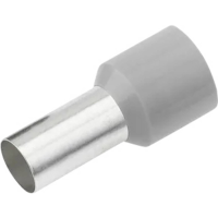 Cimco 187200 Adereindhulzen 0.14 Mm² Deels geïsoleerd Grijs 100 stuk(s)