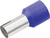 Cimco 187224 Adereindhulzen 2.5 Mm² Deels geïsoleerd Blauw 100 stuk(s)