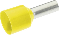 Cimco 187305 Adereindhulzen 6 mm² Deels geïsoleerd Geel 100 stuk(s)