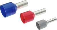 Cimco 187307 Adereindhulzen 16 mm² Deels geïsoleerd Blauw 100 stuk(s)