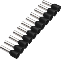 Cimco 187503 Adereindhulzen 1.5 Mm² Deels geïsoleerd Zwart 500 stuk(s)