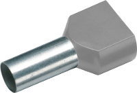 Cimco 187738 Dubbele adereindhulzen 1.5 Mm² Deels geïsoleerd Rood 100 stuk(s)