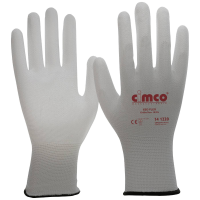 Cimco ESD Flex grau 141220 Nylon Antistatische handschoenen Maat (handschoen): 10, XL 1 paar
