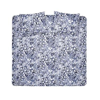 Cinderella dekbedovertrek Castle garden   indigo   240x200/220 cm   Leen Bakker