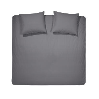 Cinderella dekbedovertrek Flanel   260x200/220 cm   Antraciet