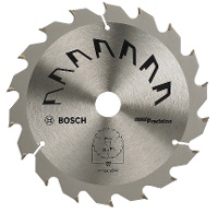 Bosch Accessories Precision 2609256855 Hardmetaal cirkelzaagblad 160 x 20 mm Aantal tanden: 18 1 stuk(s)