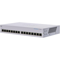 Cisco CBS110 16T EU CISCO CBS110 Unmanaged 16 port GE Netwerk switch 16 poorten 10 / 100 / 1000 MBit/s