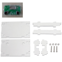 Transparant acrylplaat behuizing voor DSP & PLL digitale stereo FM radio ontvangermodule