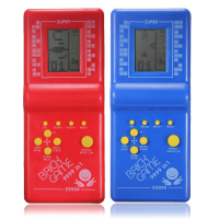 Classic Fun Tetris Hand Held Lcd Electronic Brick Game