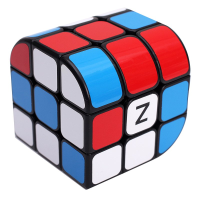 Classic Magic Cube Toys 3x3x3 Pvc Sticker Block Puzzle Speed Declining Cube