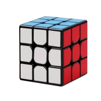 Classic Magnetic Magic Cube Toys 3x3x3 Pvc Sticker Block Puzzle Speed Cube