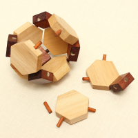 Classical Intellectual Toys Kong Ming Lock Double Chromosphere