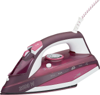 Clatronic DB 3705 Stoomstrijkijzer Wit, Rood 2600 W
