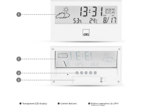 Clatronic WSU 7022 170221 Mobiel weerstation