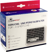 Clean Office Carbon Laserprinter Fijnstof / Ozonfilter Zelfklevend 1 Stuks