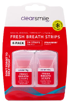ClearSmile Fresh Breath Strips Strawberry