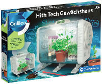 Clementoni 59406 Galileo High Tech Gewächshaus Experimenteerbox Vanaf 8 jaar