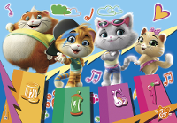 Clementoni Nickelodeon 44 Cats puzzel   104 stukjes