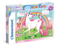 Clementoni puzzel eenhoorn   104 stukjes