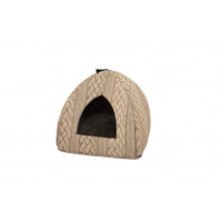 Cleo Iglo brei print hondenmand 43 x 43 cm