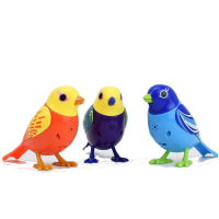 Clever Electric Parrot Birds Sound Singing With Cage For Kids Children Gift Toys